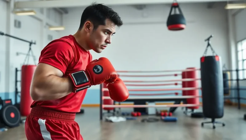 boxing practice