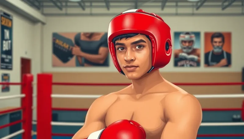 head gear boxing