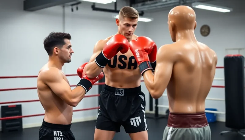 boxing mannequin