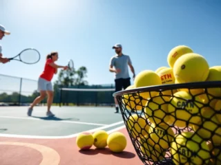 practice tennis balls