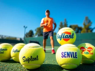 personalized tennis balls